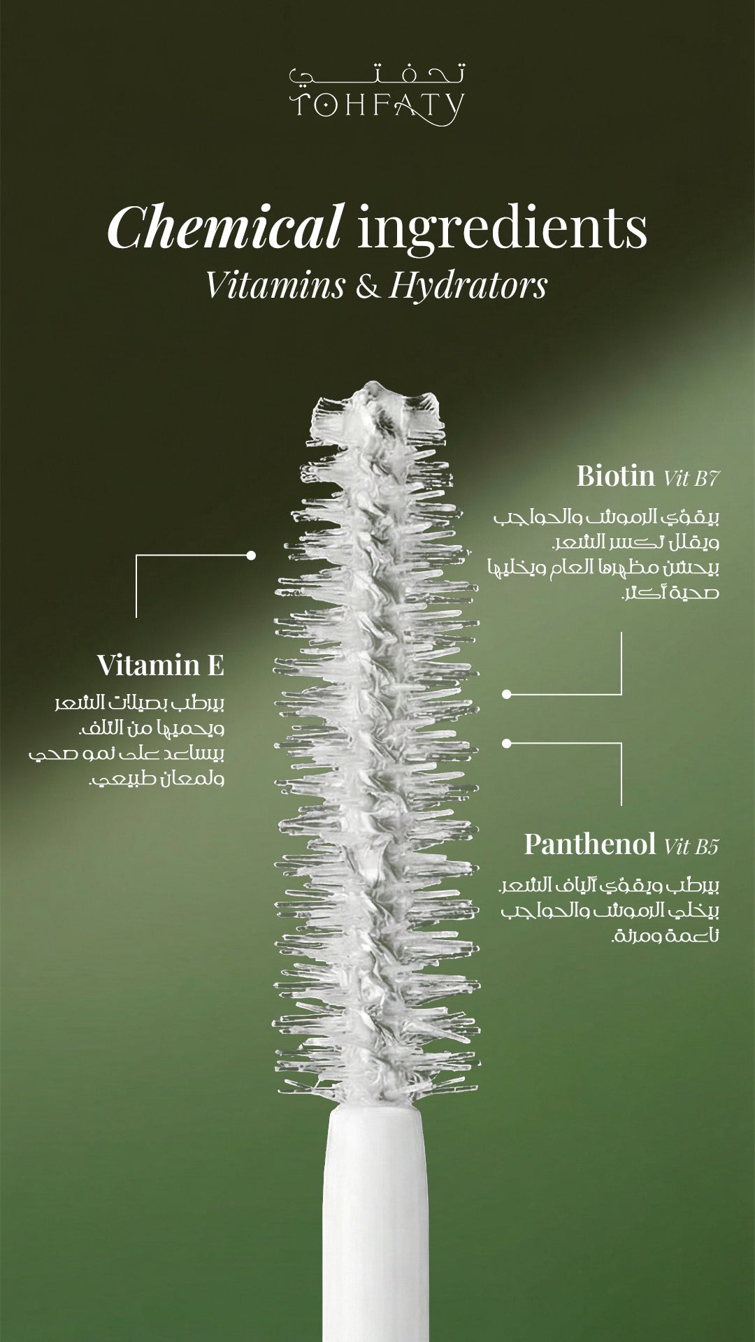 Eyelash & Brows FOLLICLE BOOSTER GEL - Tohfaty