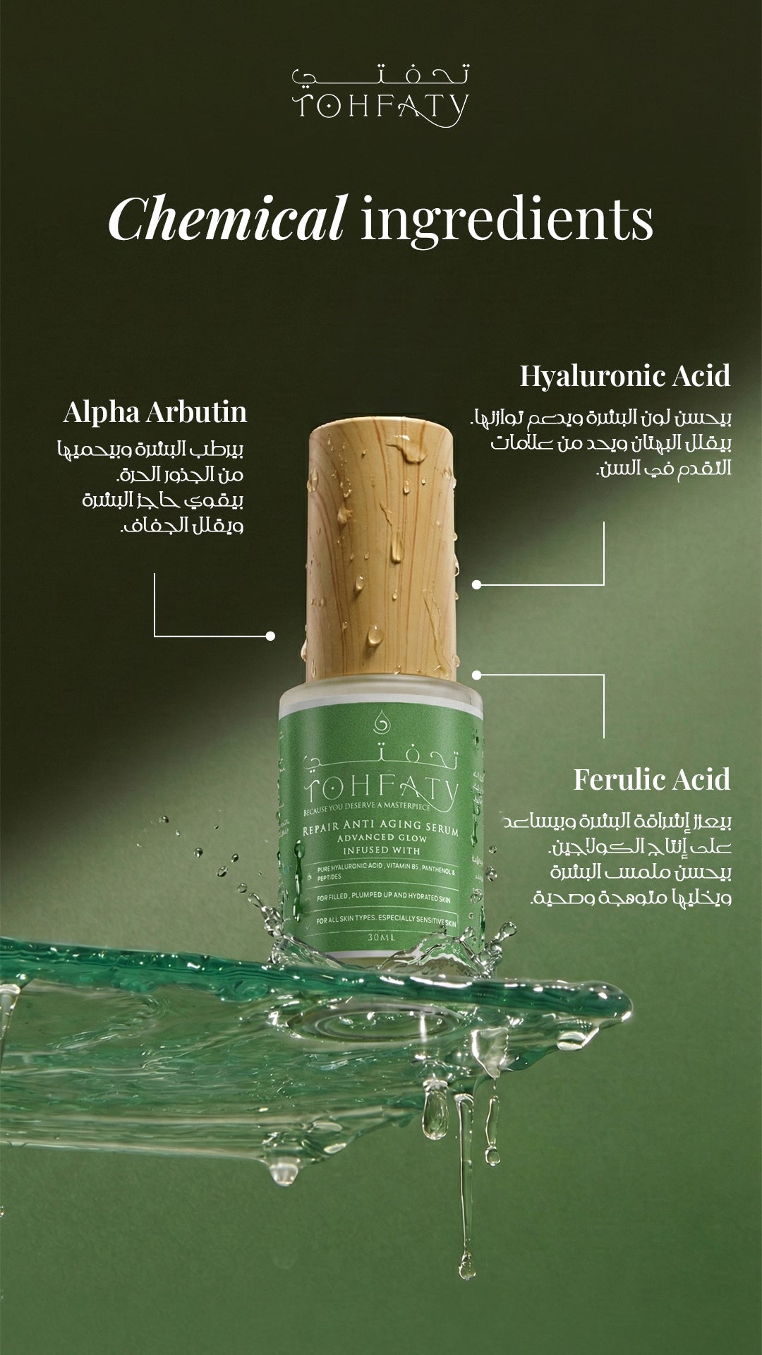 REPAIR ANTI AGING SERUM - Tohfaty